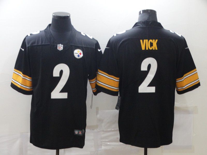 Men Pittsburgh Steelers #2 Vick Black Nike Limited Vapor Untouchable NFL Jerseys->oakland raiders->NFL Jersey